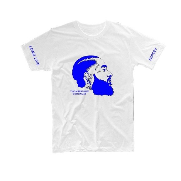 Nipsey Hussle T-Shirt and Custom Kicks Combo Pack - Picture 3 of 3